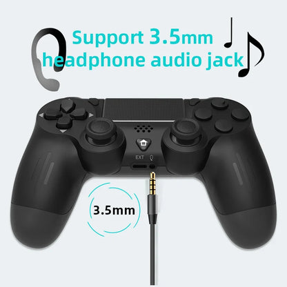 DATA FROG Bluetooth-Compatible Wireless Controller PS4 Slim Pro PC Vibration Motion Sensor Joystick Gaming Gamepad