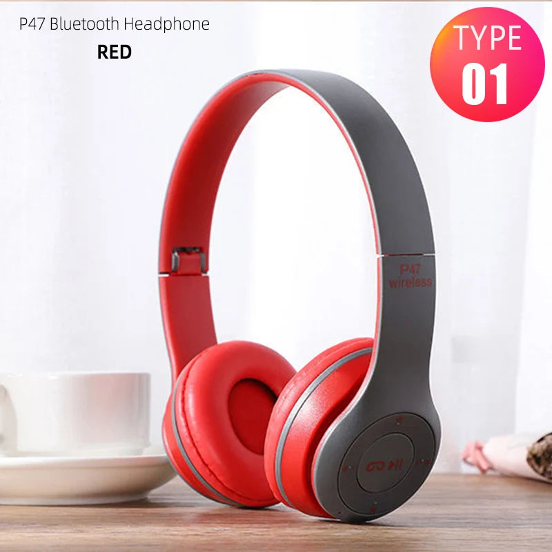 P47 Wireless Bluetooth Headphones