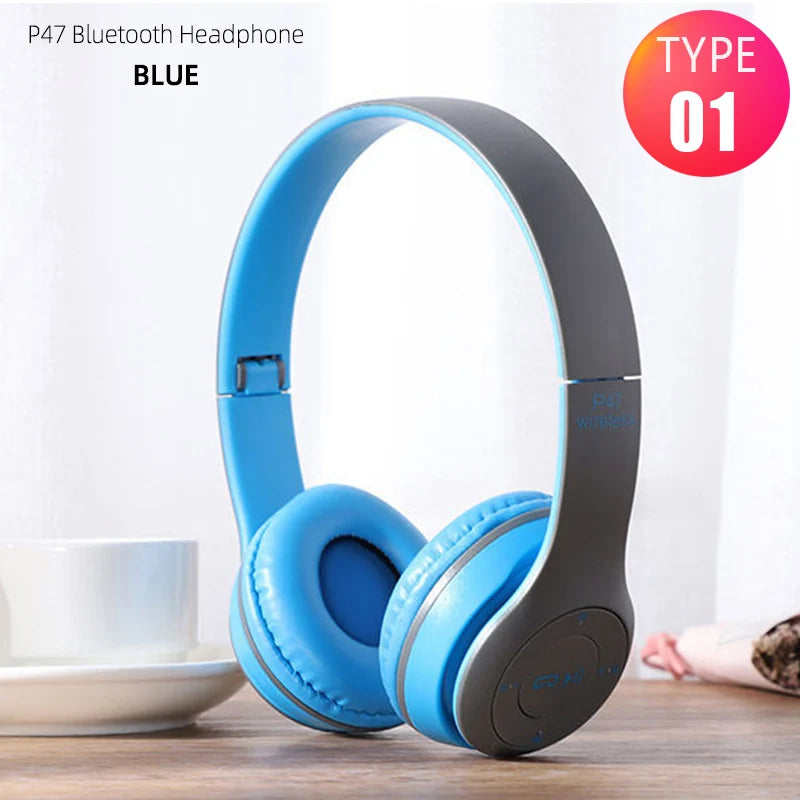 P47 Wireless Bluetooth Headphones