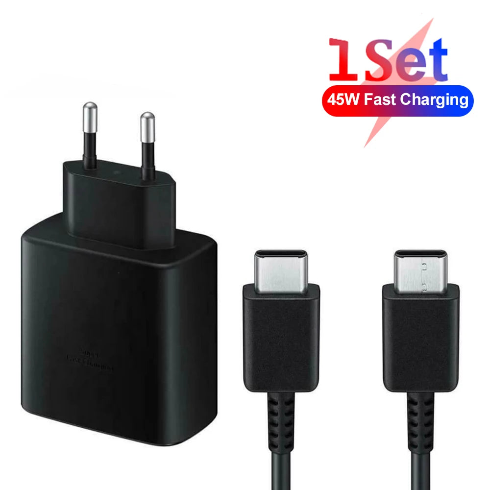 45W USB-C Mobile Phone Charger Plug Fast Charging Plug