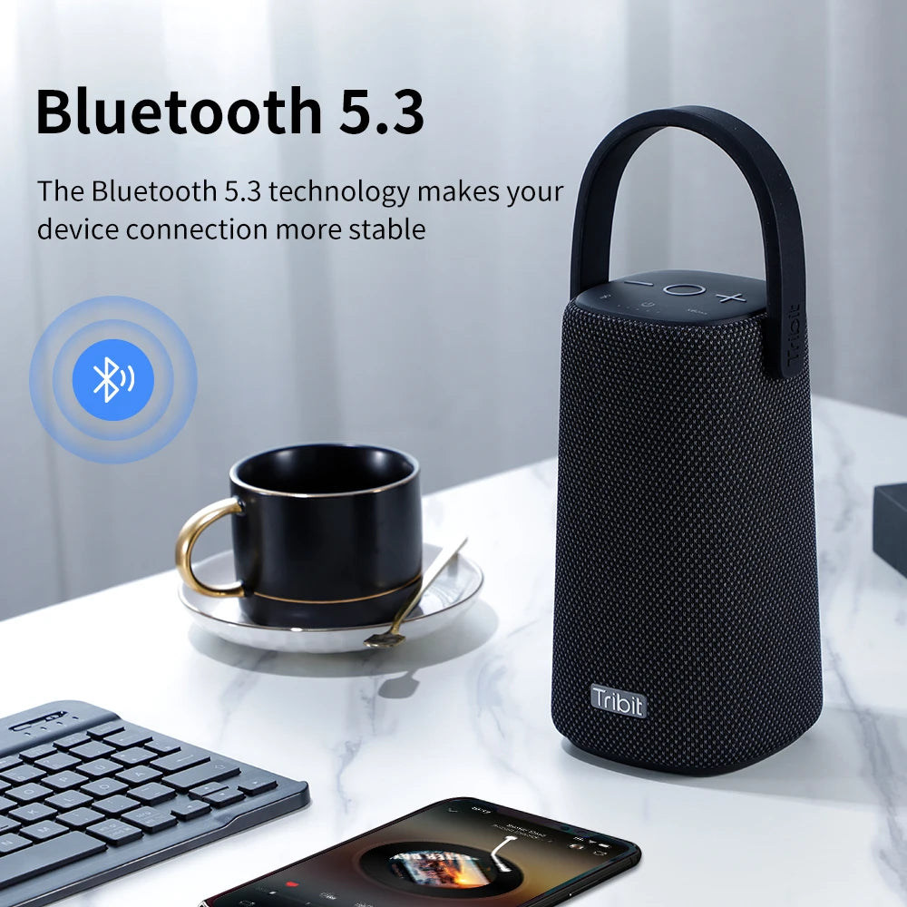 Tribit StormBox Pro Portable Bluetooth Speaker High Fidelity Speaker with USB-C Port