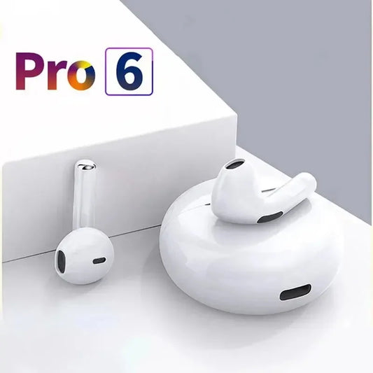 Air Pro 6 TWS Earpods for Apple and Android