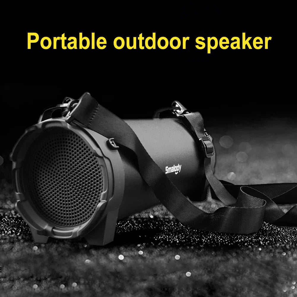 HOSPORT USB Rechargeable Portable Wireless Boombox Speaker