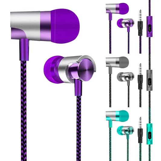 okdeals In-ear Headphones Stereo High Definition Wired Headset