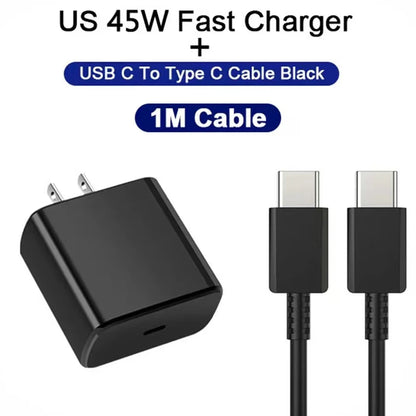 45W USB-C Mobile Phone Charger Plug Fast Charging Plug