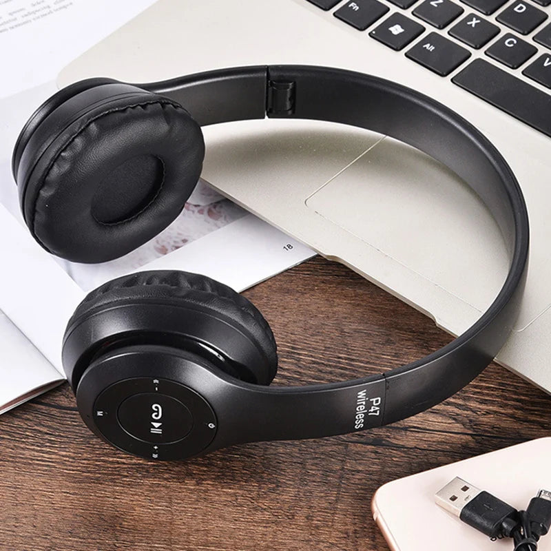 P47 Wireless Bluetooth Headphones