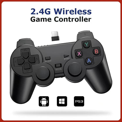 2.4GHz Wireless Game Controller For PS3/ TV Box/ Android Phone PC Joystick